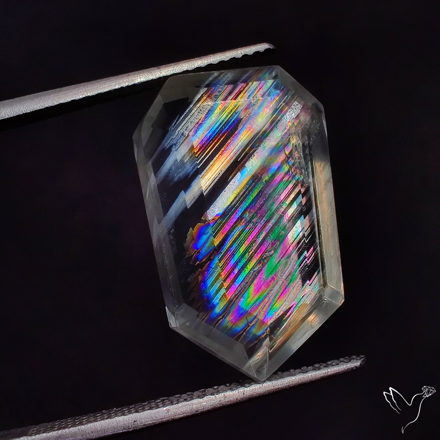 Faceted Malawi Moonstone