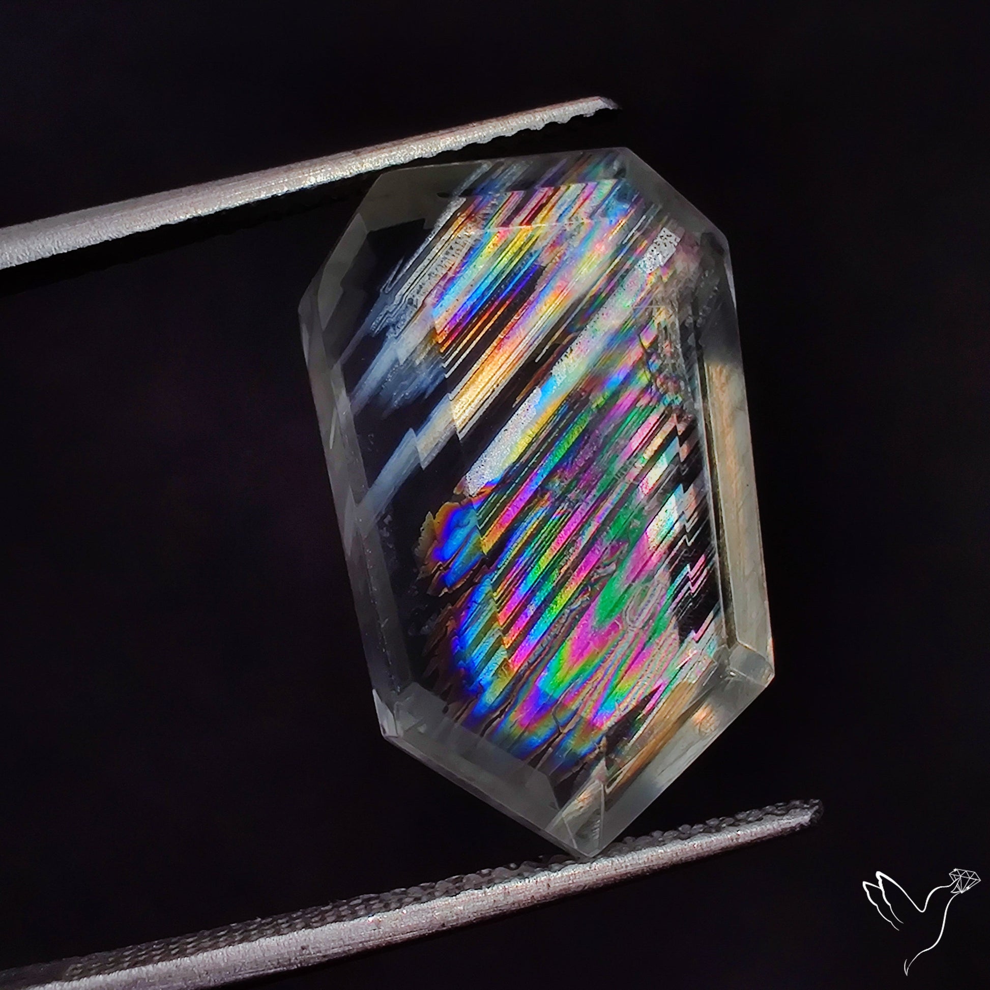 Faceted Malawi Moonstone