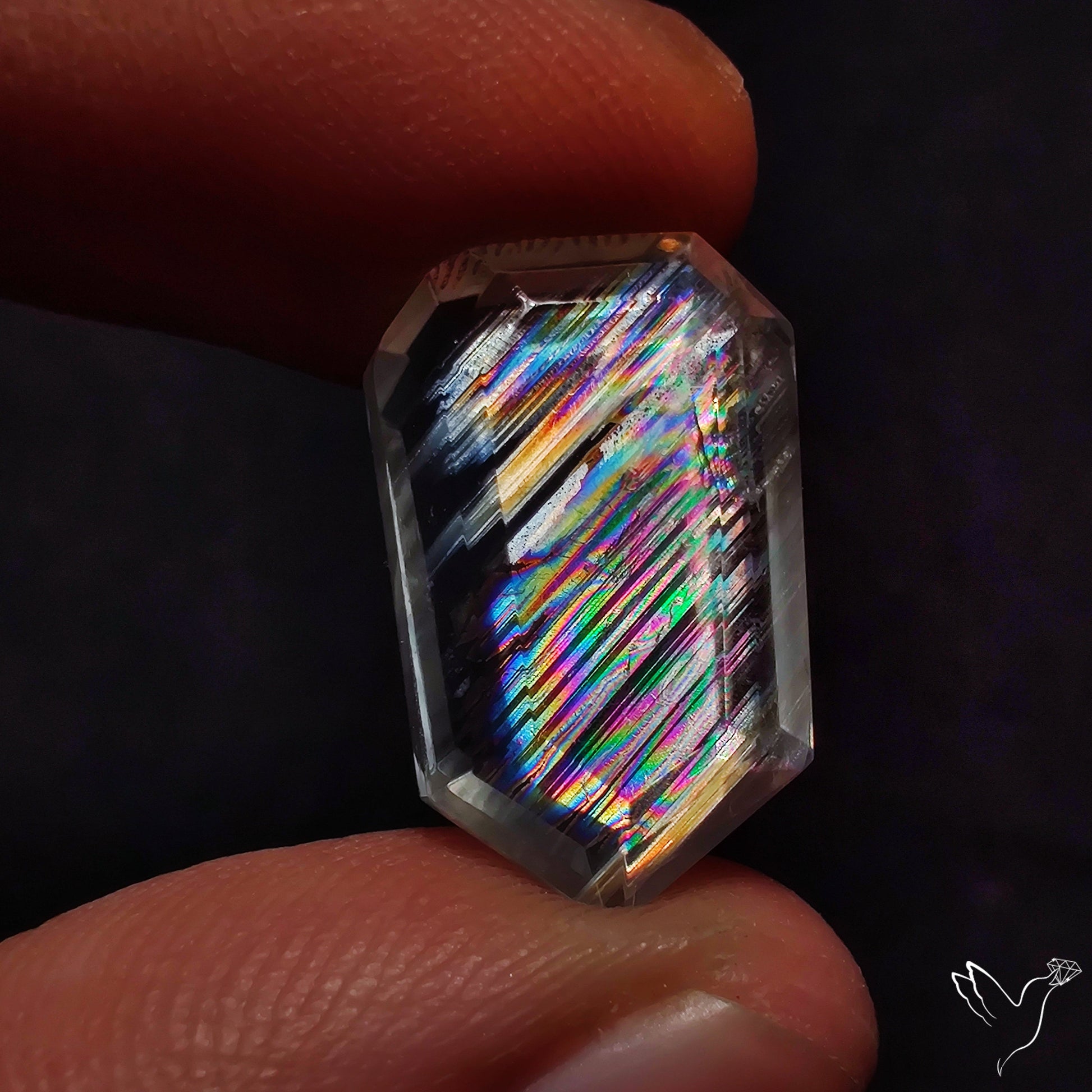 Faceted Malawi Moonstone