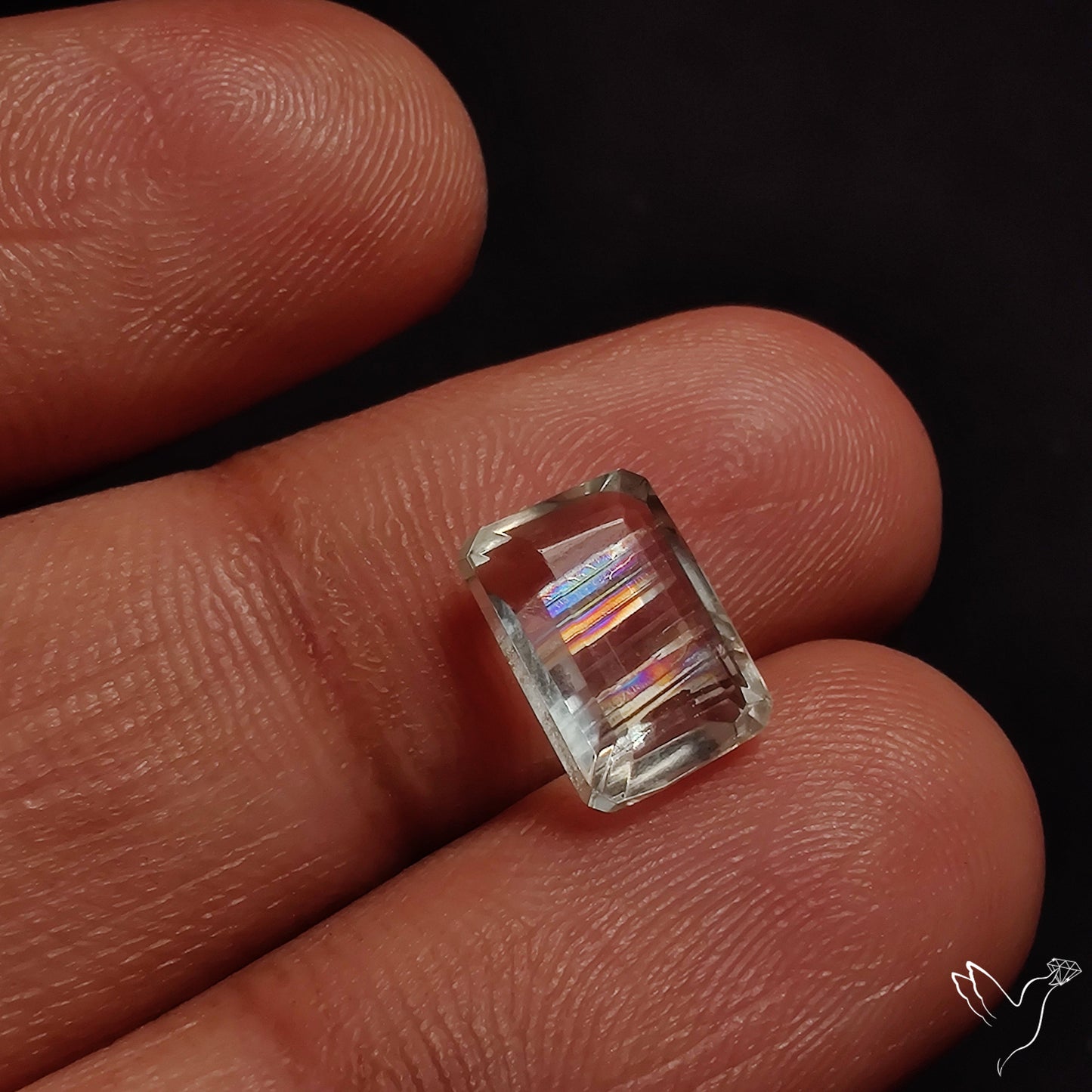 Faceted Malawi Moonstone