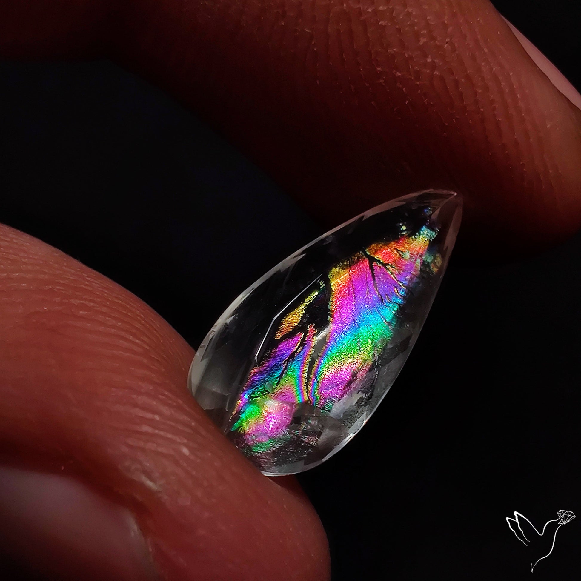 Faceted Malawi Moonstone