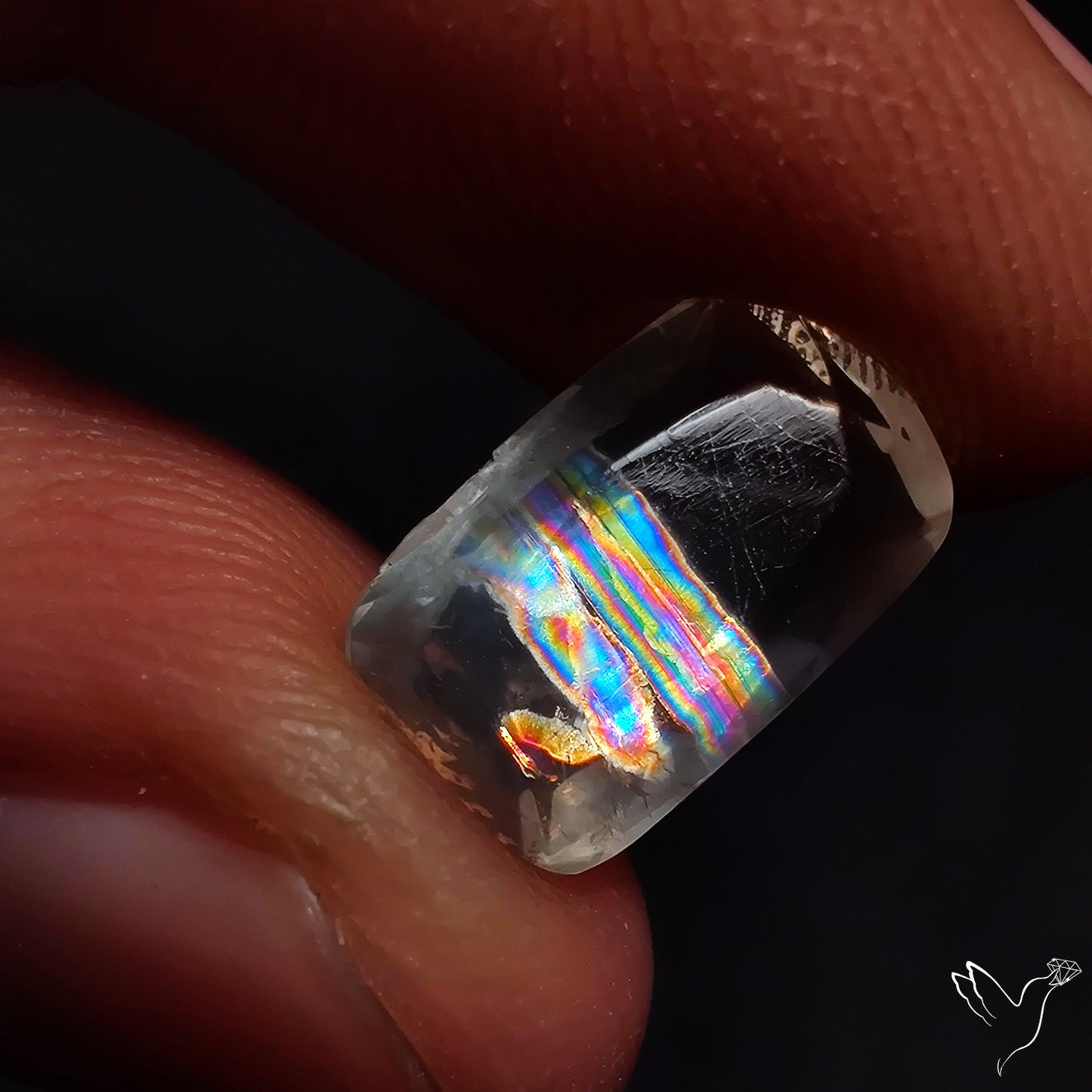 Faceted Malawi Moonstone