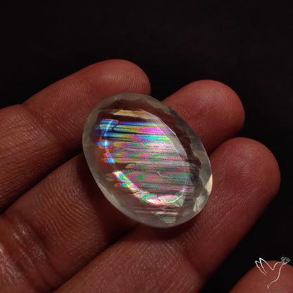 Faceted Malawi Moonstone