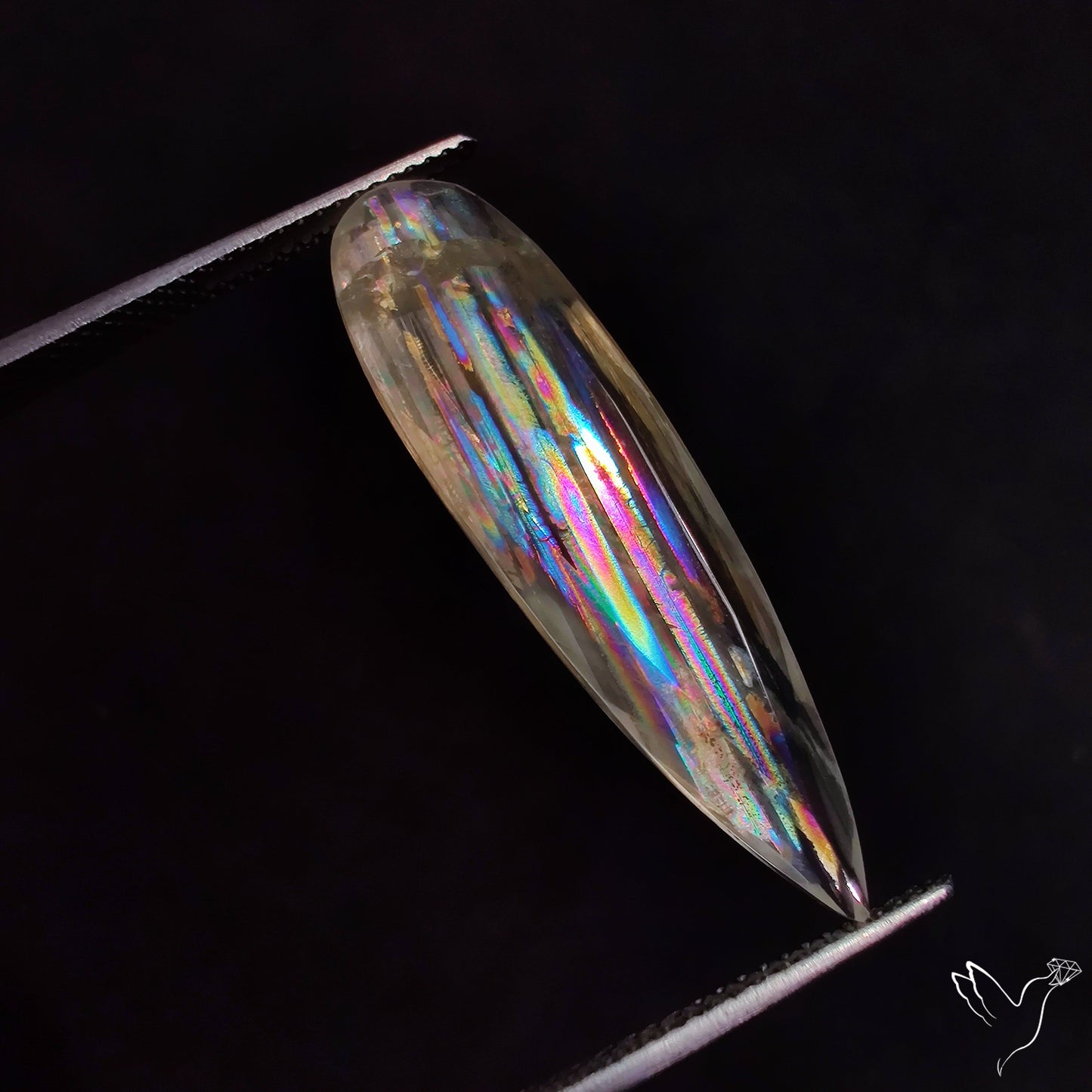 Faceted Malawi Moonstone