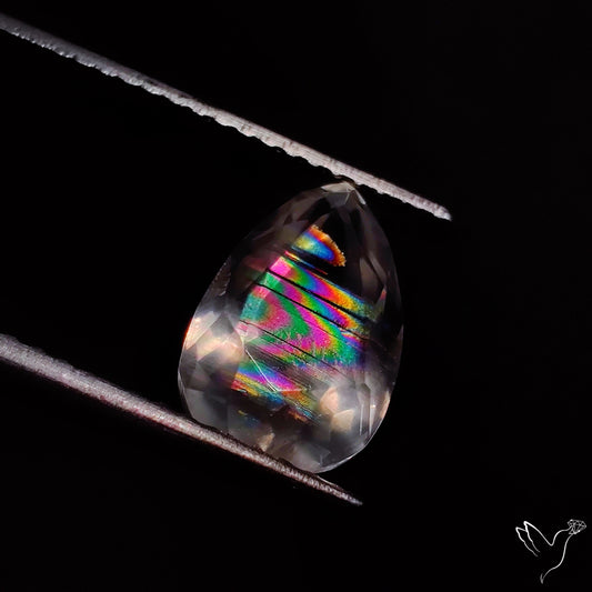 Faceted Malawi Moonstone