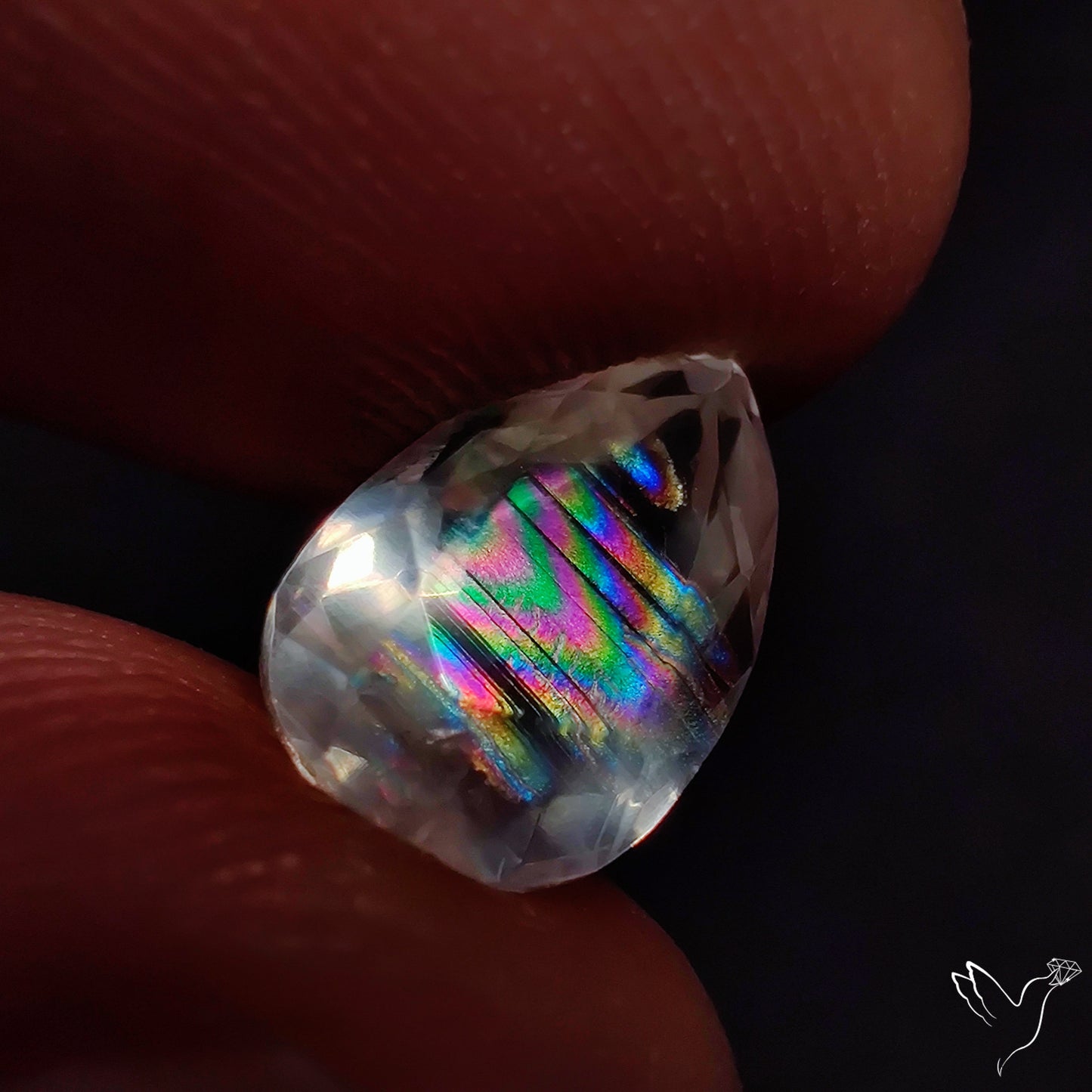 Faceted Malawi Moonstone