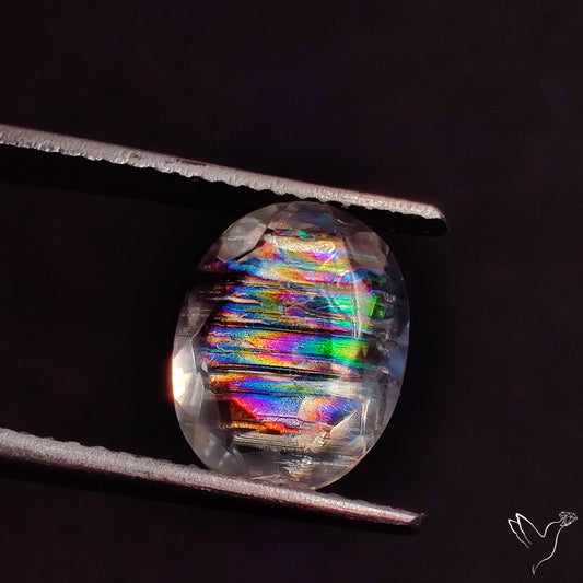 Faceted Malawi Moonstone