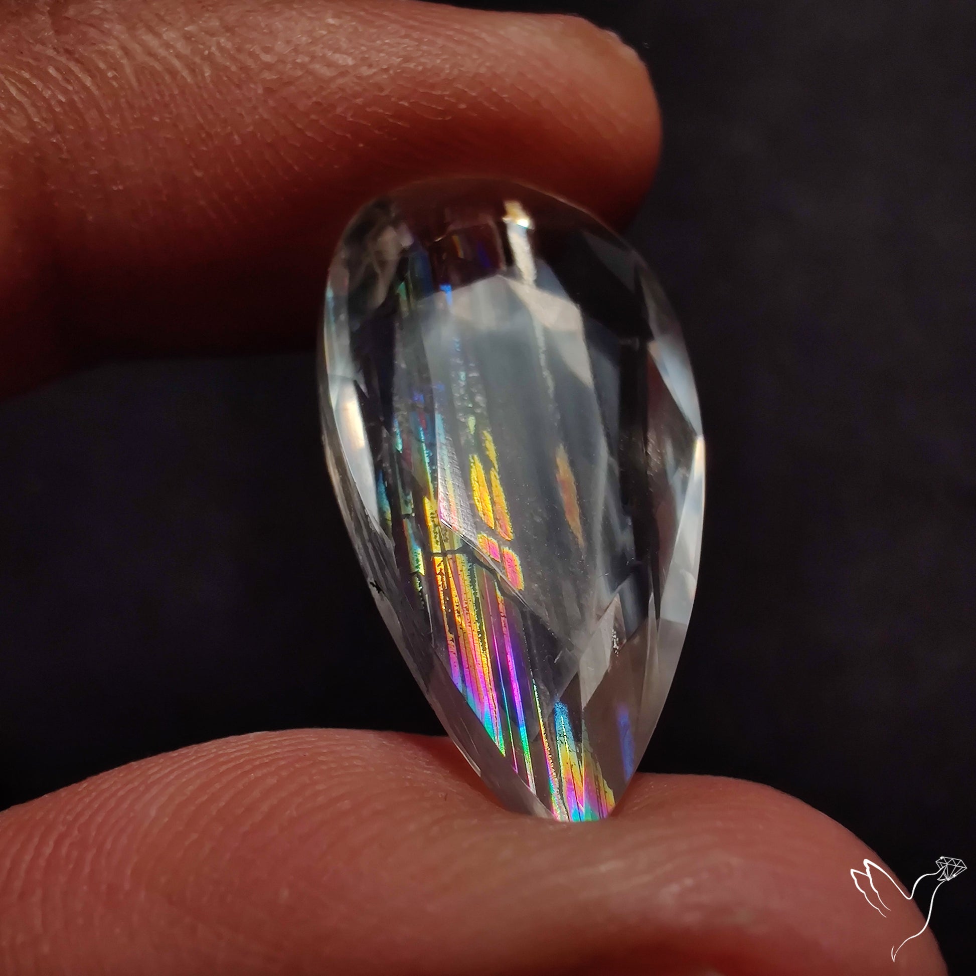 Faceted Malawi Moonstone