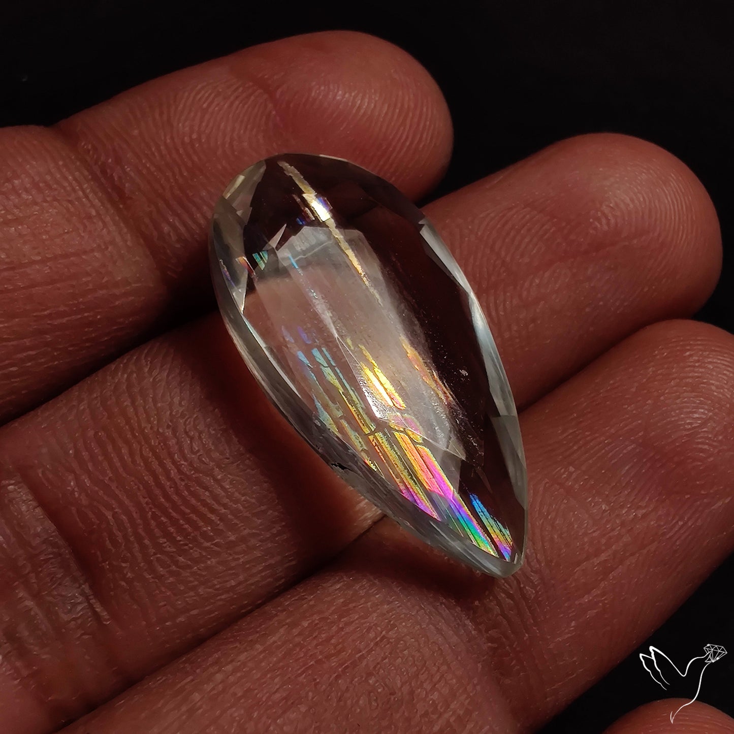 Faceted Malawi Moonstone