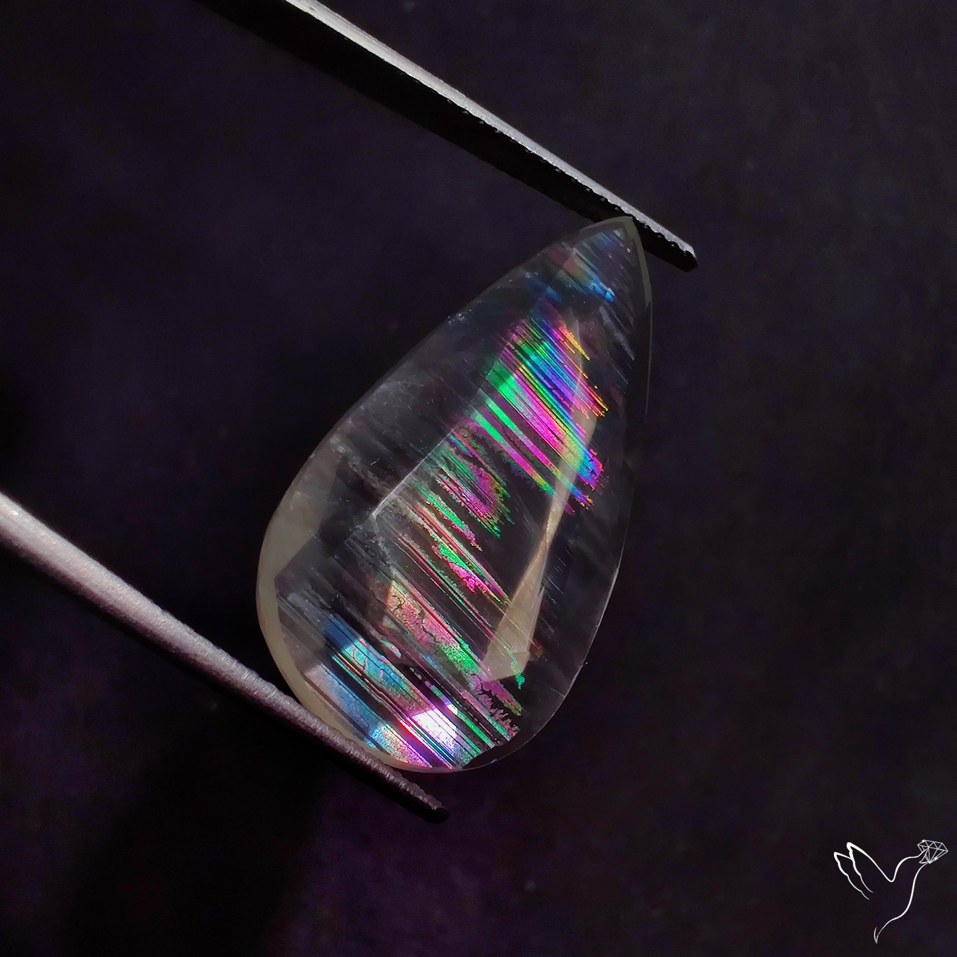 Faceted Malawi Moonstone