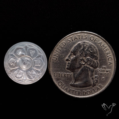 Mother Of Pearl Chakra Carving