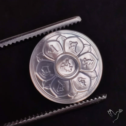 Mother Of Pearl Chakra Carving