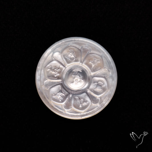 Mother Of Pearl Chakra Carving
