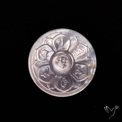 Mother Of Pearl Chakra Carving