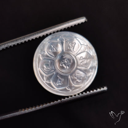 Mother Of Pearl Chakra Carving