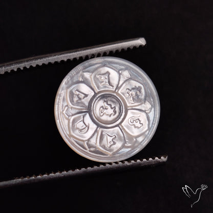 Mother Of Pearl Chakra Carving
