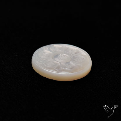 Mother Of Pearl Chakra Carving