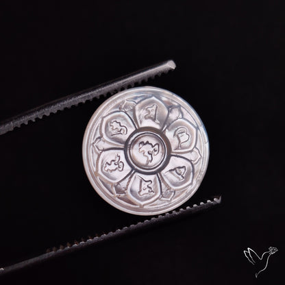 Mother Of Pearl Chakra Carving