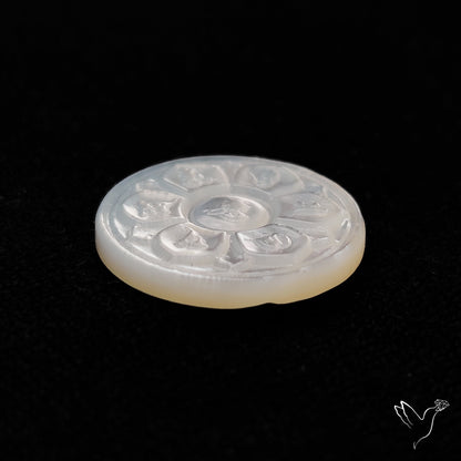Mother Of Pearl Chakra Carving