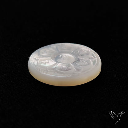 Mother Of Pearl Chakra Carving