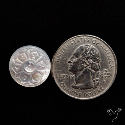 Mother Of Pearl Chakra Carving
