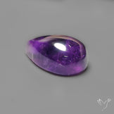 Gemmy Amethyst Cabochon Deep Violet