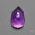 Gemmy Amethyst Cabochon Deep Violet