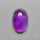 Gemmy Amethyst Cabochon Deep Violet