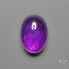 Gemmy Amethyst Cabochon Deep Violet