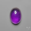Gemmy Amethyst Cabochon Deep Violet