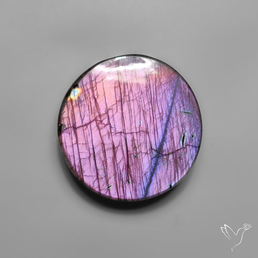 Purple Spectrolite Cabochon