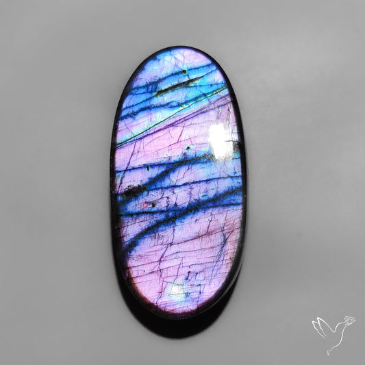 Purple Spectrolite Cabochon