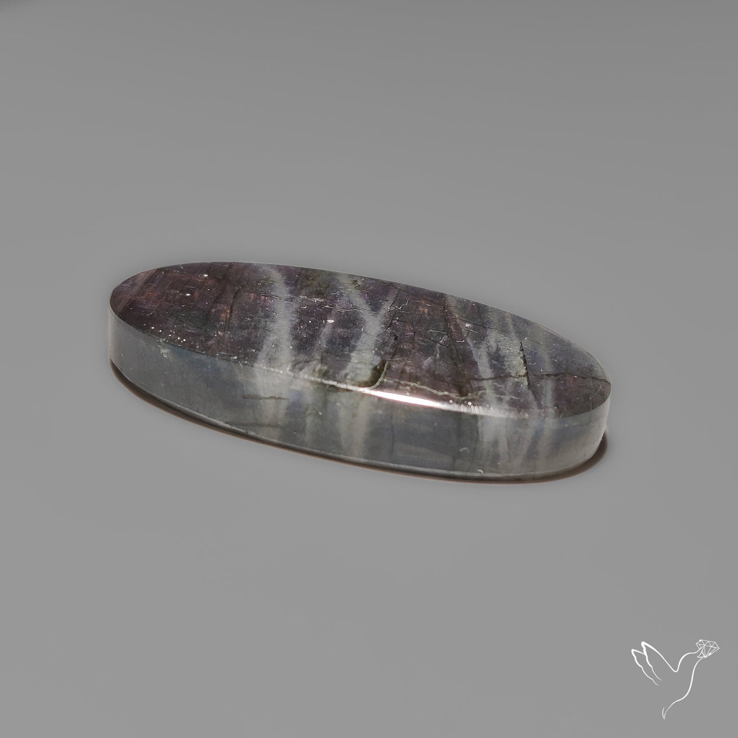 Purple Spectrolite Cabochon