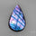 Purple Spectrolite Cabochon