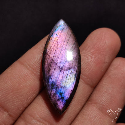 Purple Spectrolite Cabochon