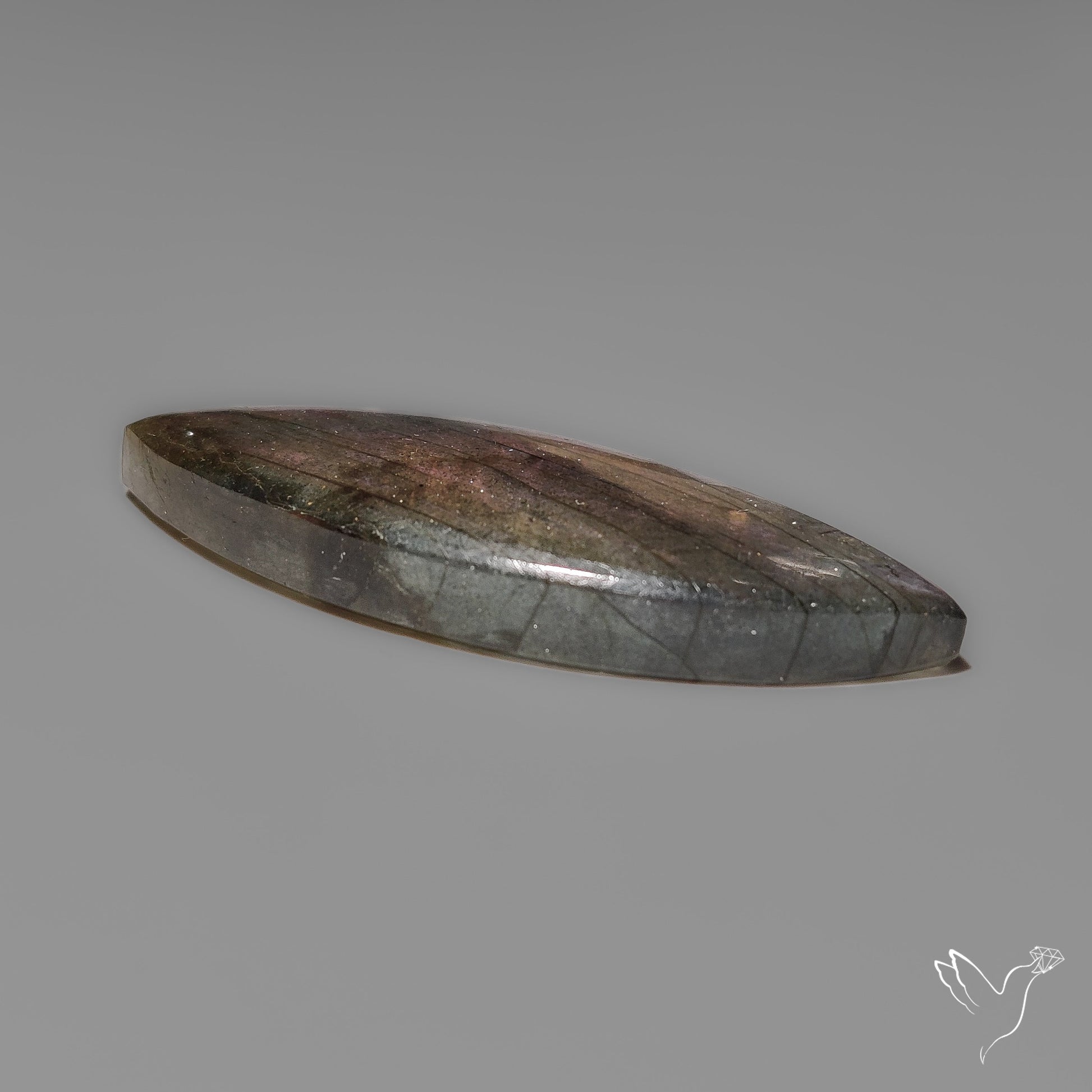 Purple Spectrolite Cabochon