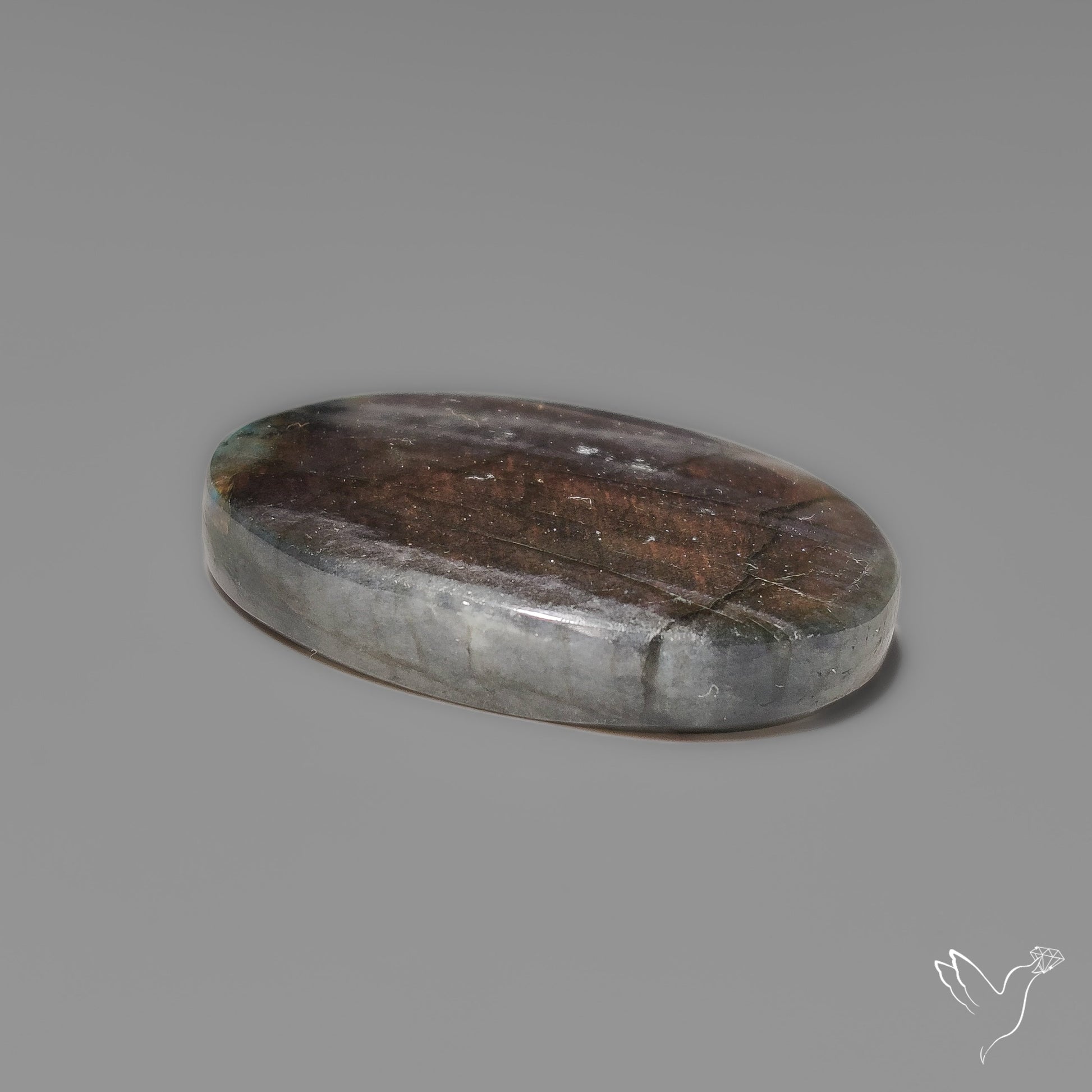 Purple Spectrolite Cabochon