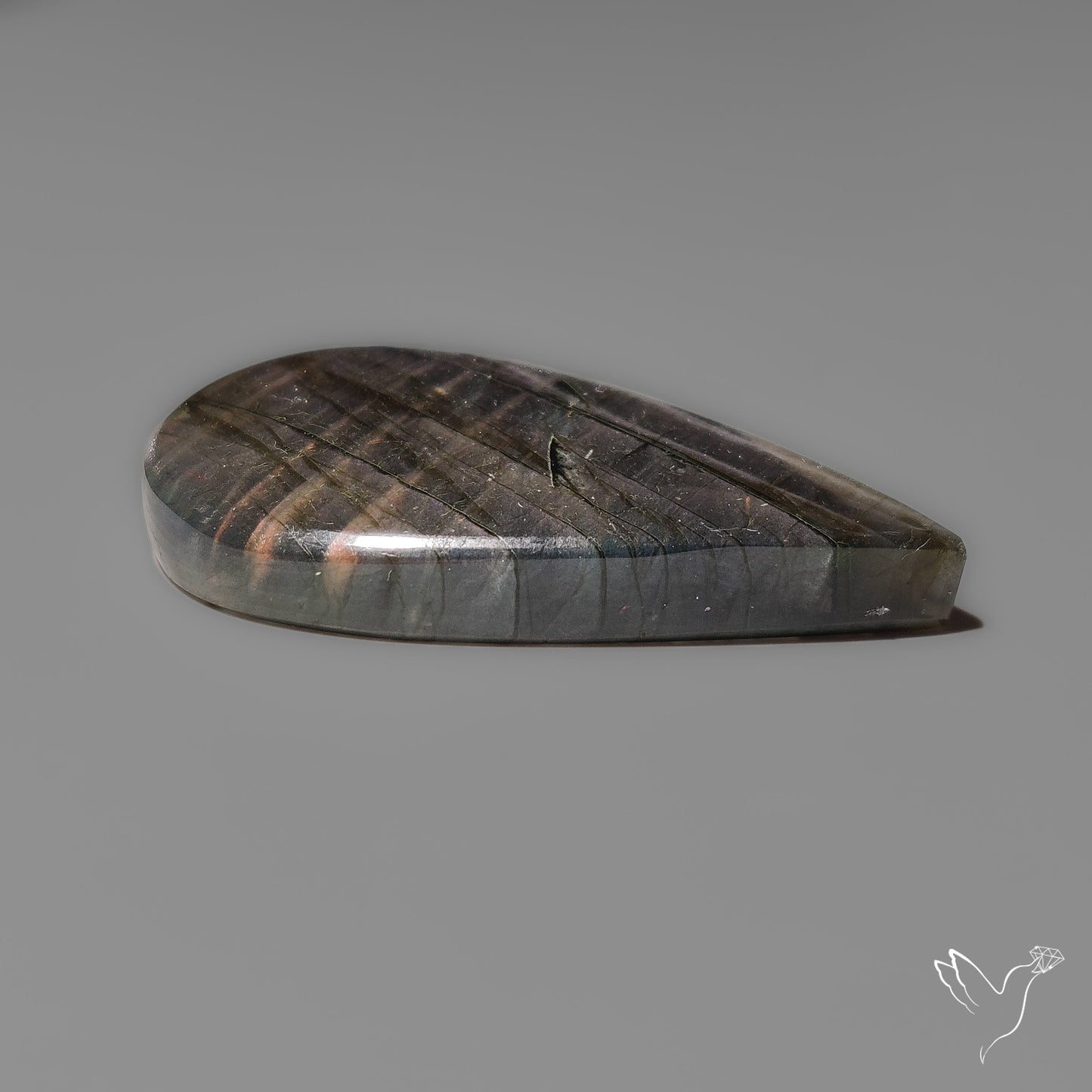 Purple Spectrolite Cabochon