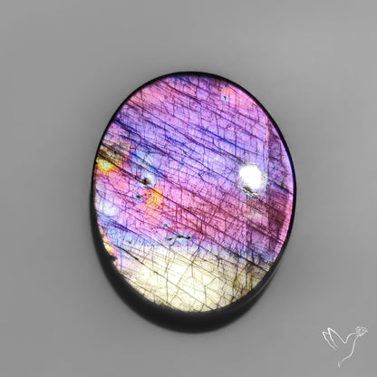 Purple Spectrolite Cabochon