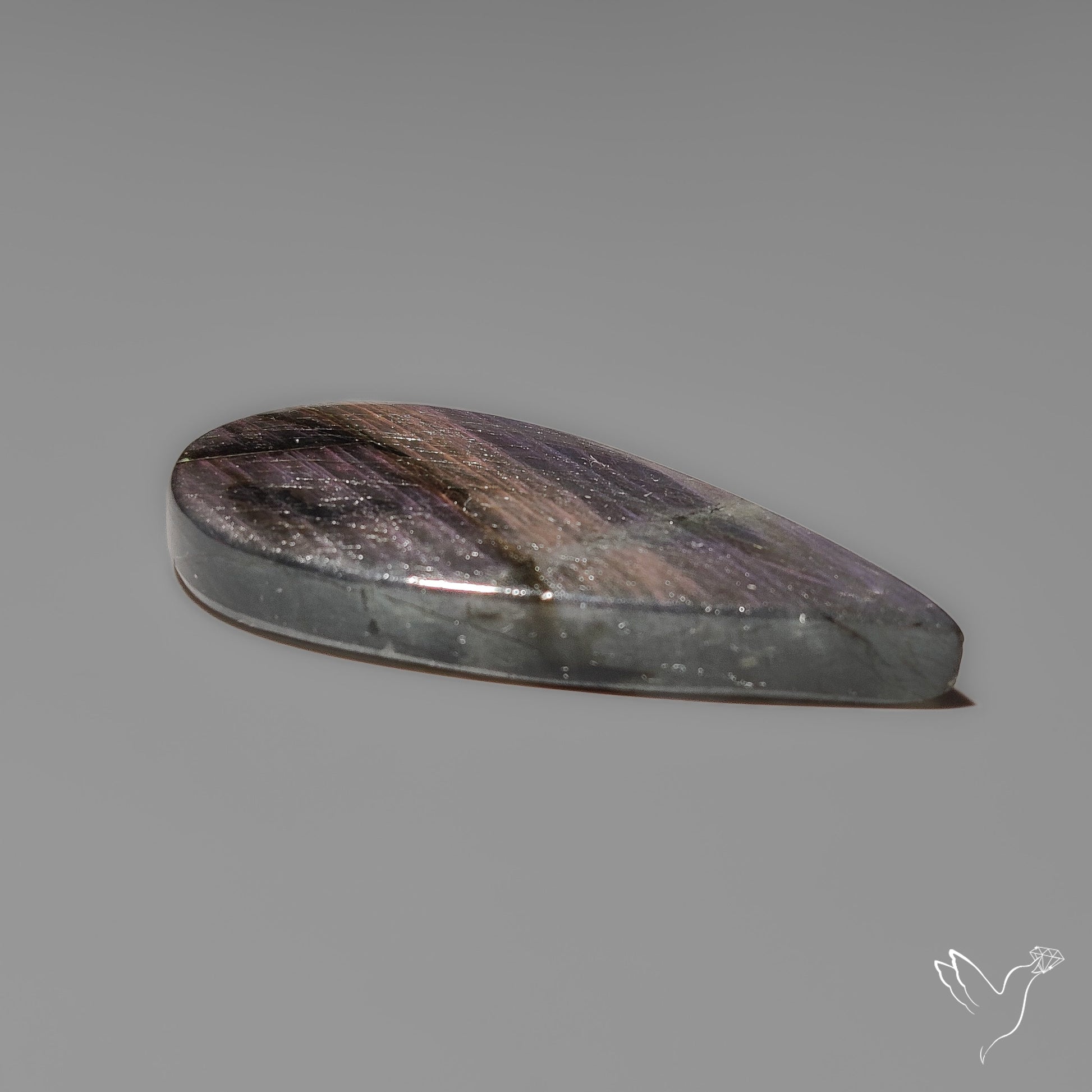 Purple Spectrolite Cabochon