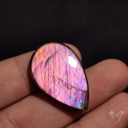 Purple Spectrolite Cabochon