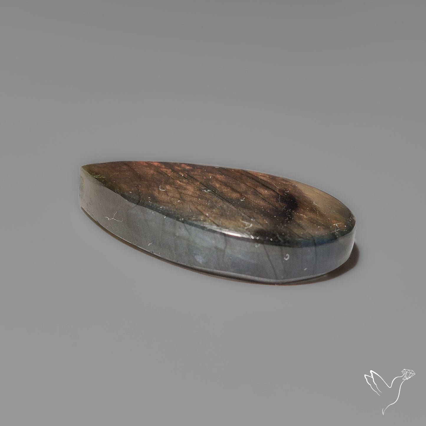 Purple Spectrolite Cabochon