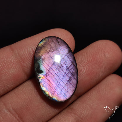 Purple Spectrolite Cabochon