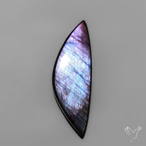 Electric Blue Spectrolite Cabochon