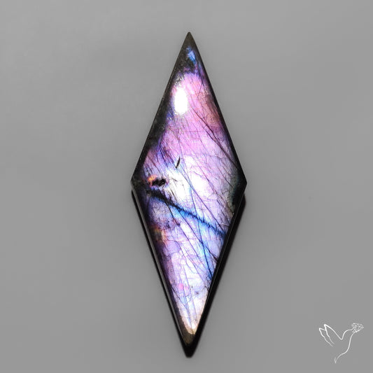 Purple Spectrolite Cabochon