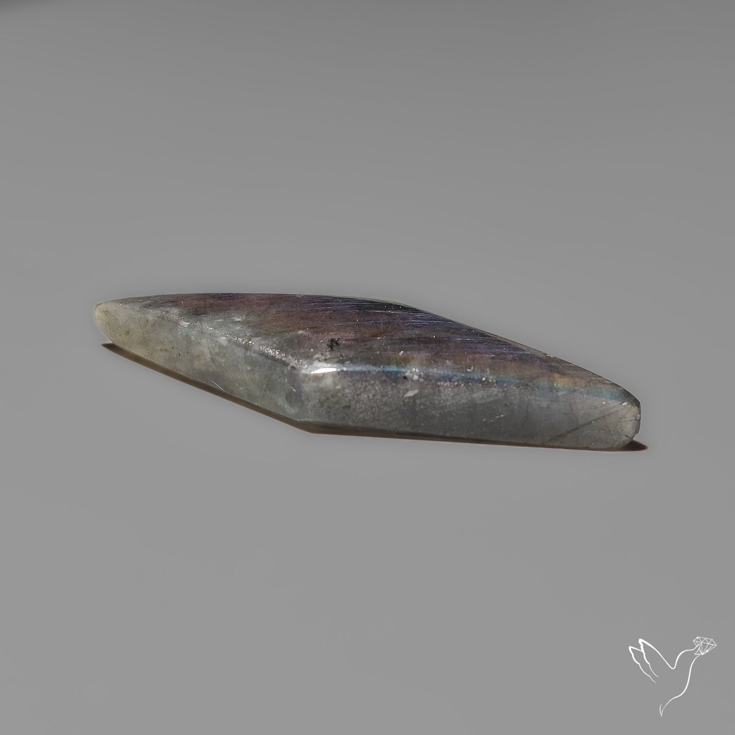 Purple Spectrolite Cabochon