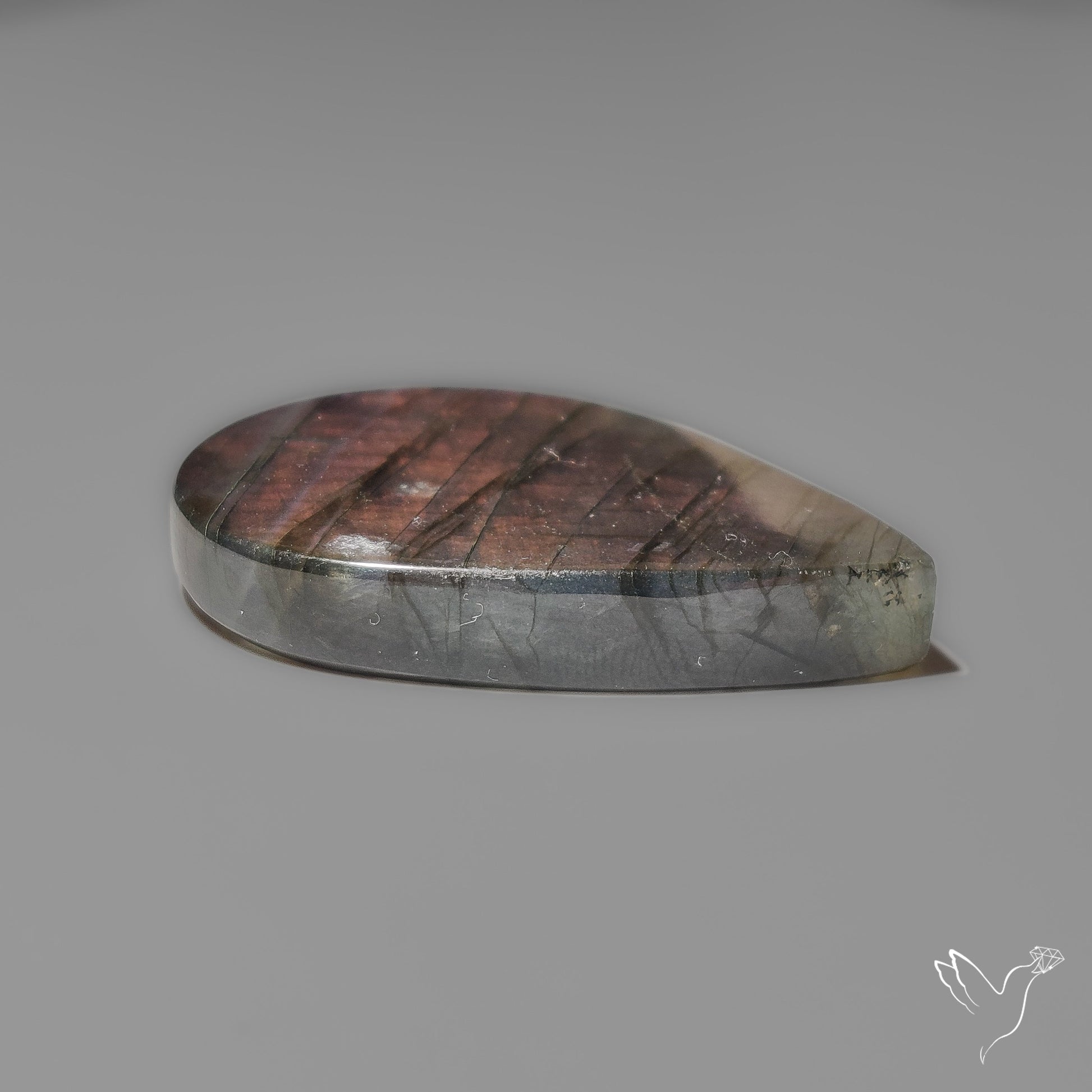 Purple Spectrolite Cabochon