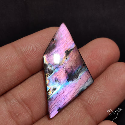 Purple Spectrolite Cabochon