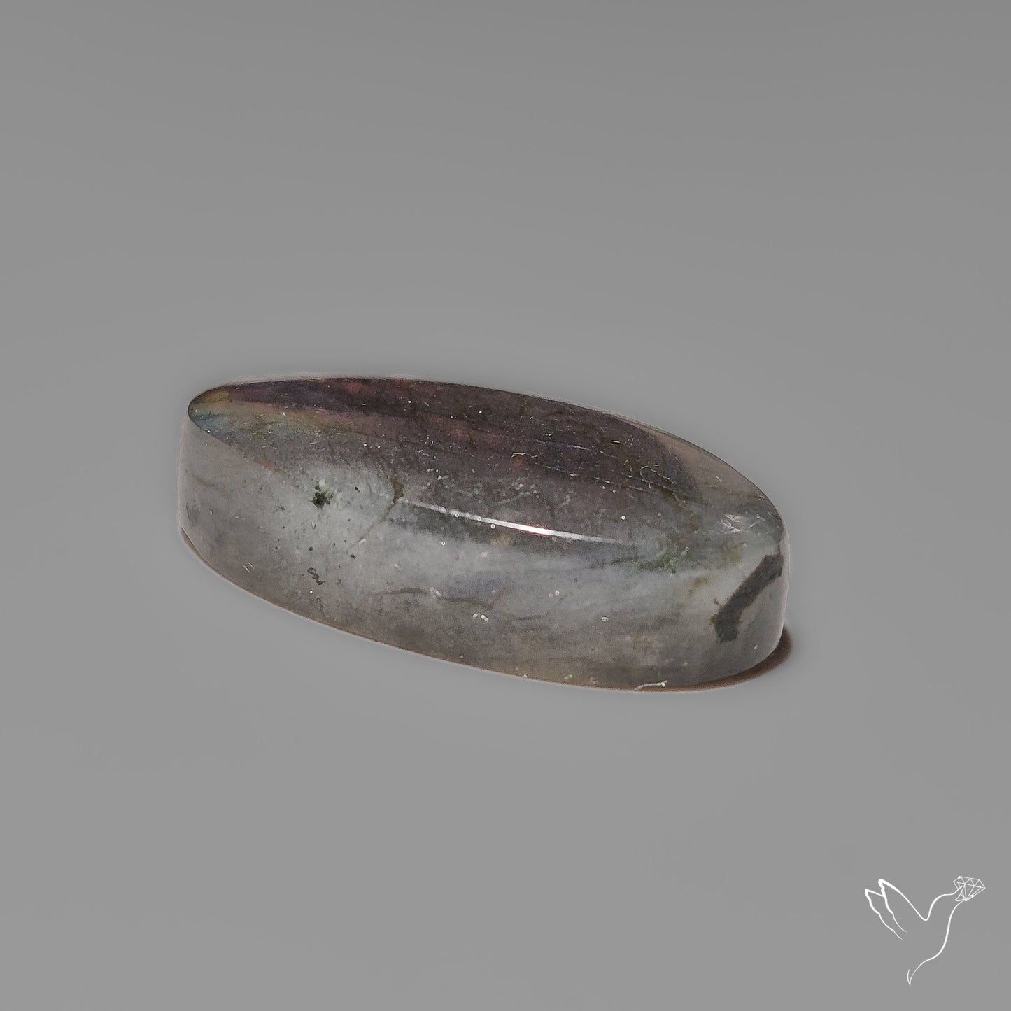 Electric Blue Spectrolite Cabochon