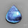 Electric Blue Spectrolite Cabochon